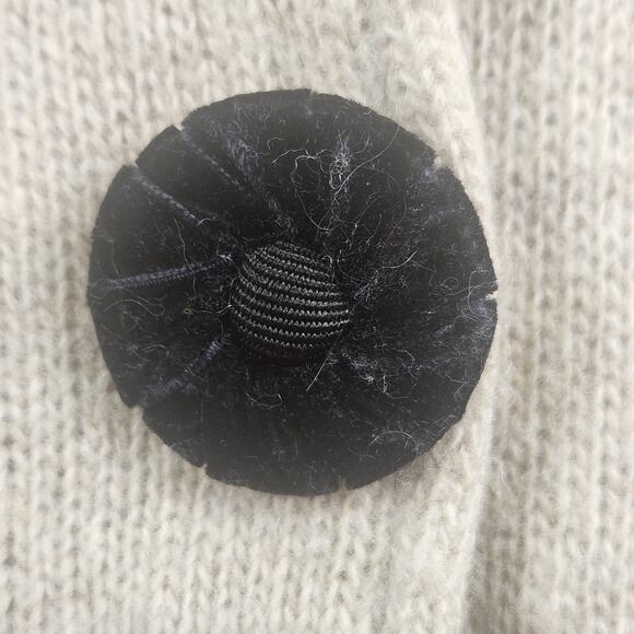 Day Birger et Mikkelsen Cardigan Women's SZ SM Beige Sweater Coat Lined EUC - Picture 9 of 16